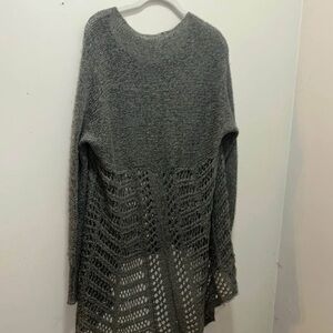 Grace & Lace Gray Crew Neck Sweater
